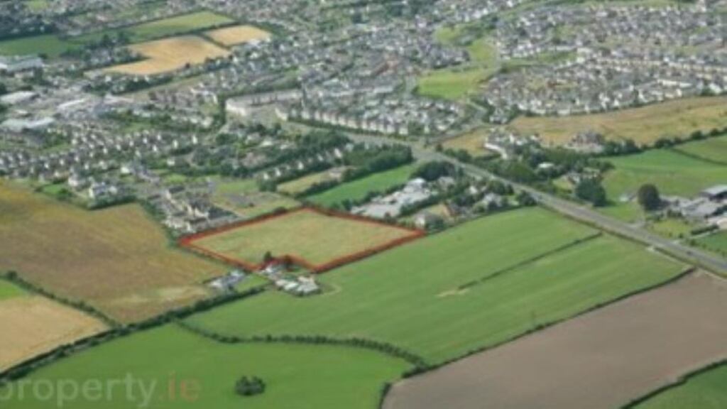 The site, just off the Dublin Road in Portlaoise, goes to auction on October 15th.
