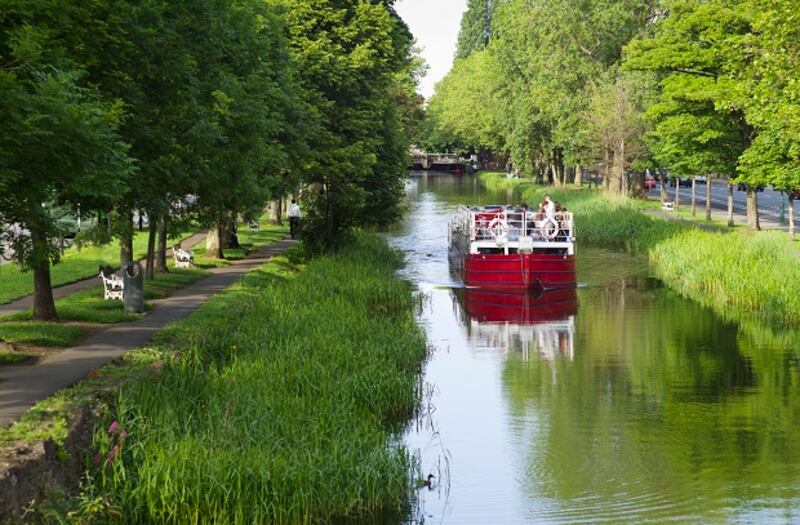 Enjoy the sights (and sounds) of Dublin's Grand Canal. Photograph: Getty Images