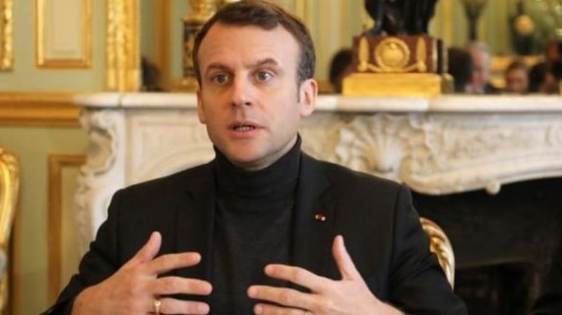 World View runs the rule over French president Emmanuel Macron’s vision of further European integration. Photograph: AP