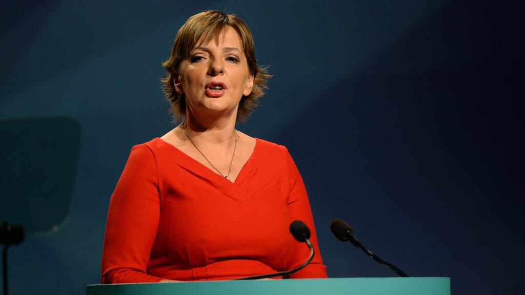 Irish ministers can speak Irish and have it translated at European meetings, but only with prior notice and in practice, few ever speak Irish. The Sinn Féin MEP Liadh Ní Riada (above) has made a number of speeches in the European Parliament in Irish. File photograph: Dara Mac Dónaill