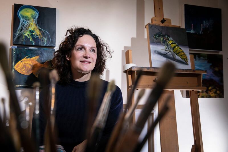 Dominique Crowley's latest series explores an imaginary natural history . Photograph: Orla Murray/Coalesce