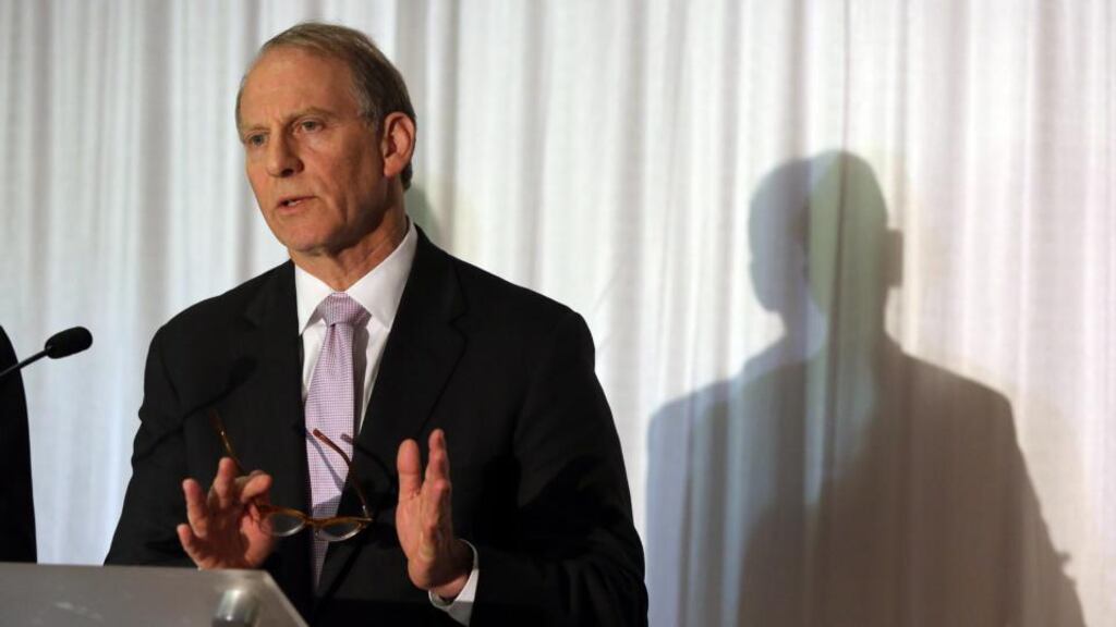 Dr Richard Haass is to receive the Tipperary International Peace Award for 2013 for playing a “very prominent and significant role in assisting the peace process in Northern Ireland”. Photograph: Paul Faith/PA Wire.