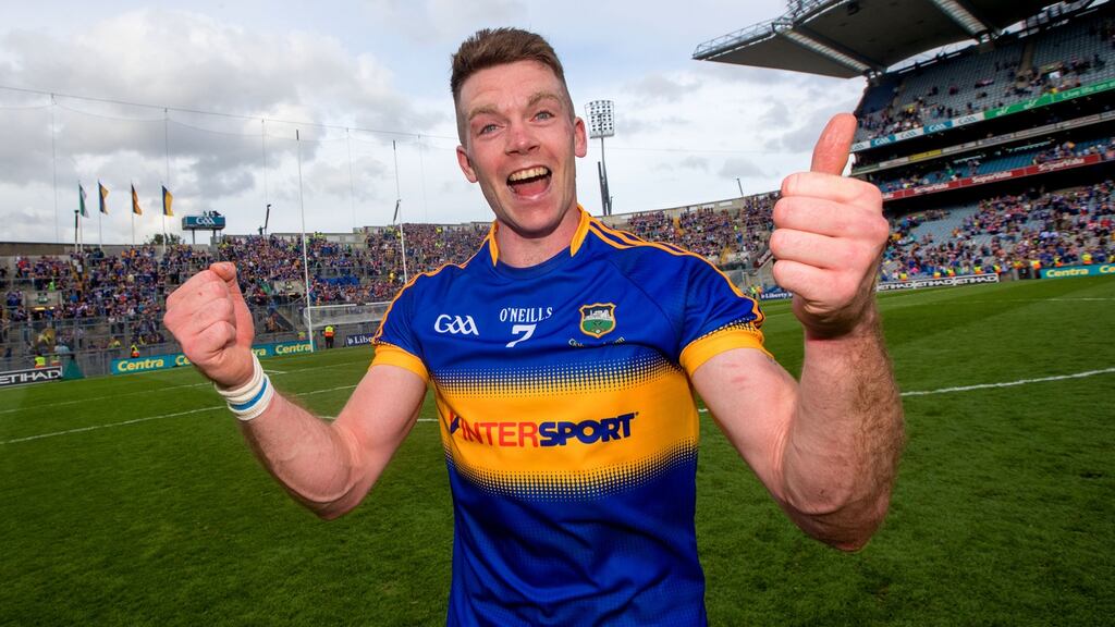 Tipperary’s Pádraic Maher on earning the captaincy: “I was thrilled, I wasn’t really expecting it.” Photograph: James Crombie/Inpho