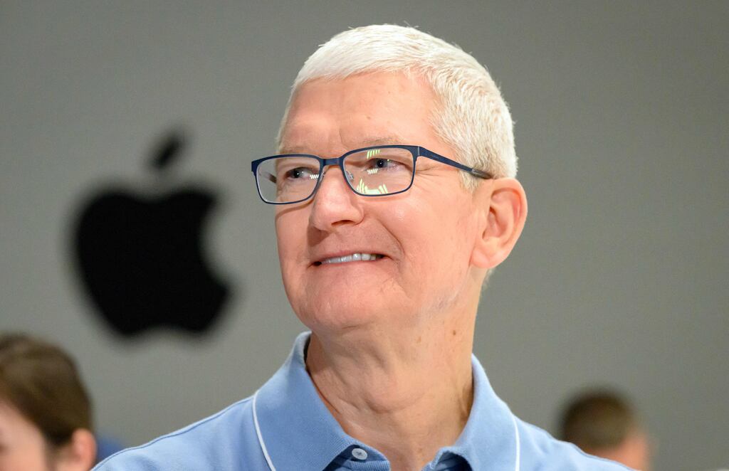 Apple CEO Tim Cook. Photograph: Josh Edelson/AFP via Getty Images