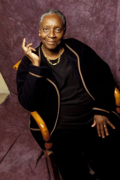 Maryse Condé, author of In Waiting for the Waters to Rise. Photograph: Philippe Matsas