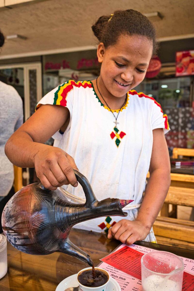 Ethiopia: enjoy a traditional coffee in Addis Ababa
