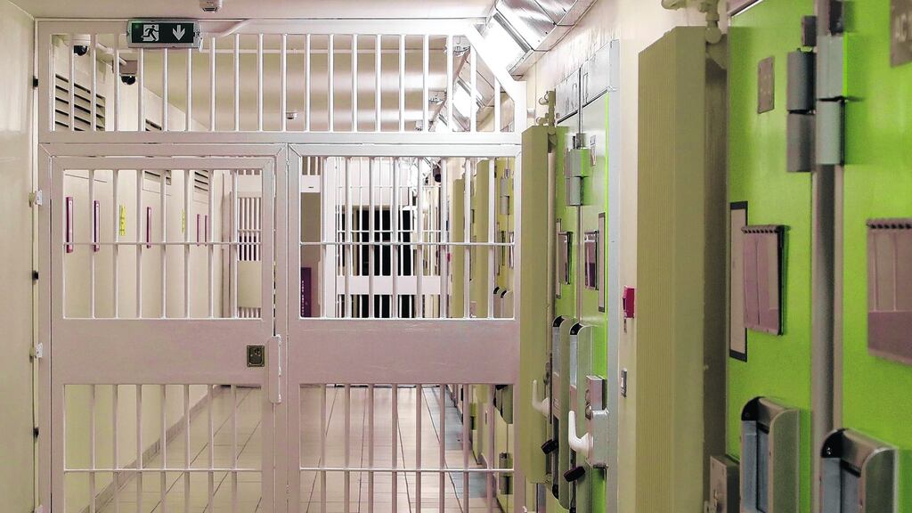 There were delays of about an hour at many prisons as staff queued to be admitted to work when security arrangements were slowed, with longer delays reported at the Midlands Prison, Portlaoise (pictured). File photograph: Colin Keegan/Collins Dublin
