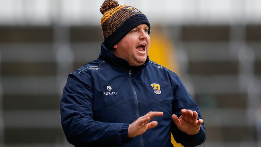 Darragh Egan: ‘We will be playing it as best we can, through the lines, direct. But a mix and match, a hybrid of both games, is what we need going forward.’ Referee: Ben Whitley/Inpho