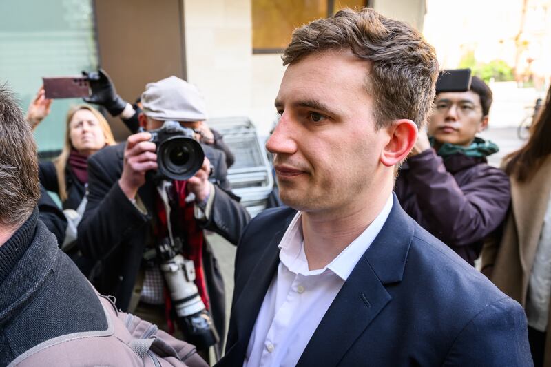 At the time of the alleged offences, Mr Cash was a researcher specialising in China working for the Conservative MP Alicia Kearns. Photograph: Leon Neal/ Getty Images