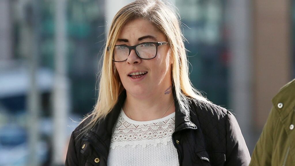 Laura Kenna (35) arriving at the Central Criminal Court. Photograph: Collins
