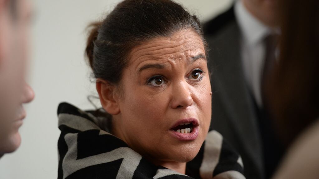 Sinn Féin deputy leader Mary Lou McDonald: told the PAC the former senior auditor has claimed his contract was not renewed by the Central Bank a month after he made a protected disclosure to the former governor Patrick Honohan. Photograph: Dara Mac Dónaill/The Irish Times