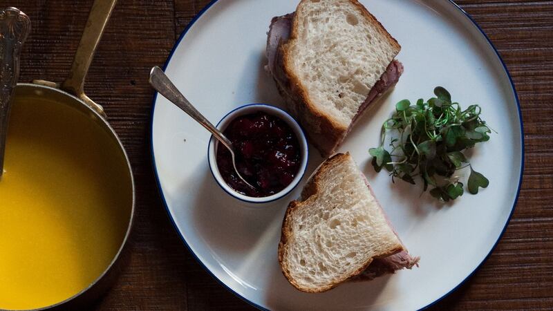 Ultan Cooke’s St Stephen’s Day soup. Photograph: Cliodhna Prendergast