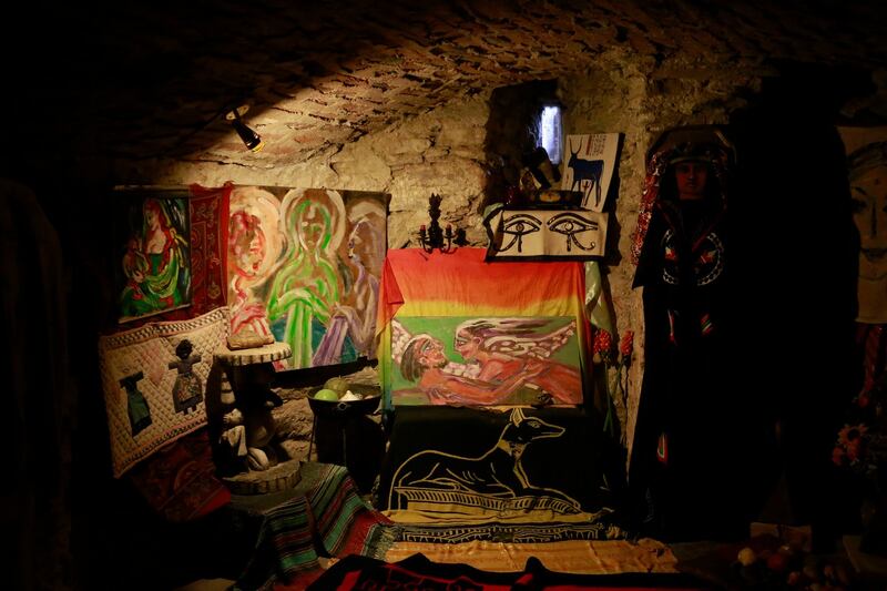 Huntington Castle: the Temple of the Goddess celebrates the divine feminine. Photograph: Nick Bradshaw