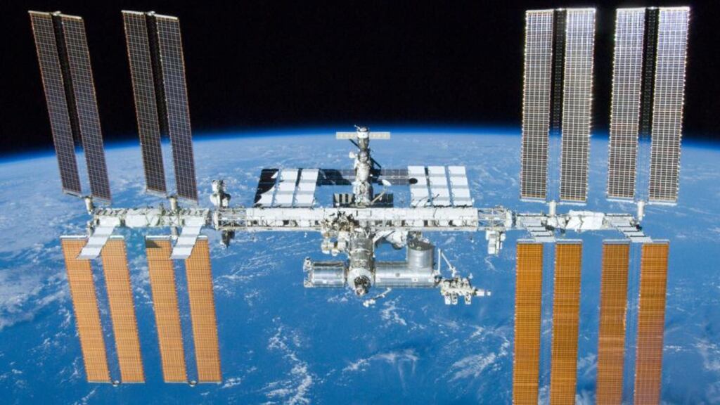 The International Space Station. Photograph: NASA