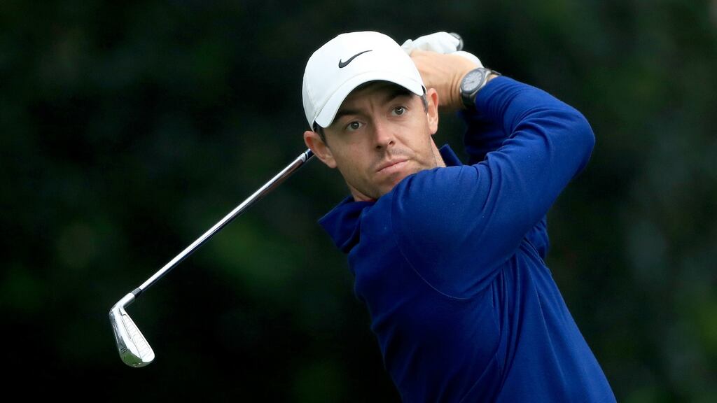 Rory McIlroy during the pro-am round prior to the Arnold Palmer Invitational in Florida. Photograph: Getty Images