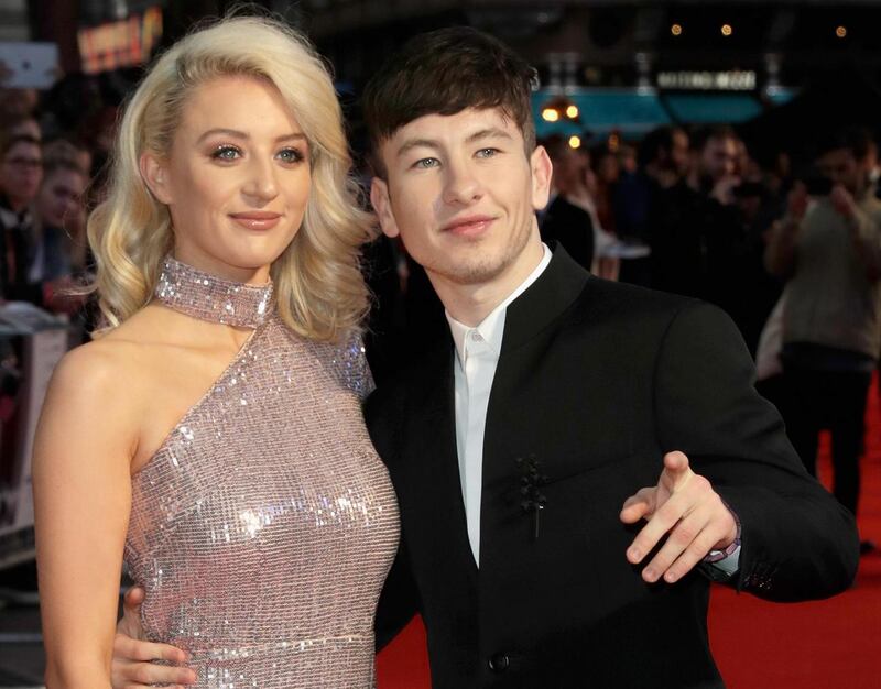 Barry Keoghan and his girlfriend, Shona Guerin. Photograph: John Phillips/Getty