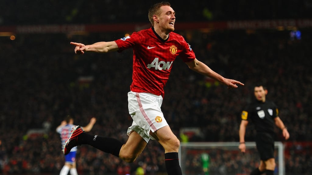 Darren Fletcher has joined Manchester United’s first team coaching staff. Photograph: Laurence Griffiths/Getty