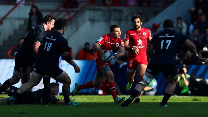 Antoine Dupont: the scrumhalf is one of six Toulouse players named in the France squad this week. Photograph: Manuel Blondeau/Icon Sport via Getty Images