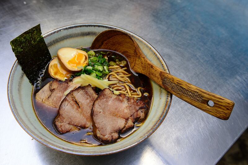 Bia Rebel, in Belfast: damn fine ramen