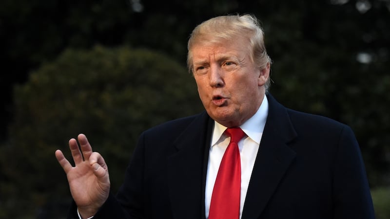 Donald Trump has given no indication that he intends to take the findings of the Mueller report lying down. Photograph: Eric Baradat/Getty Images