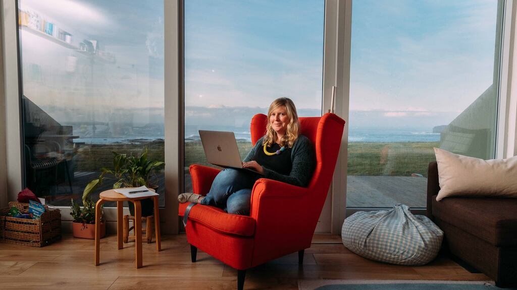 Freelance children’s writer and illustrator Emma Hogan moved from Dublin to Kilkee. Photograph: Eamon Ward
