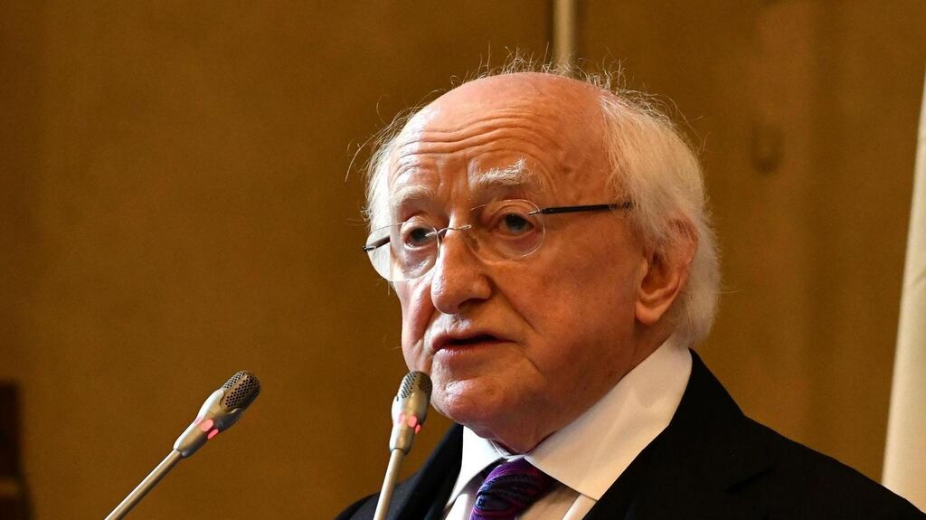 President Michael D Higgins, speaking of Emma Mhic Mhathúna, said:  “It’s just a tragic, tragic, awful reality that she’s facing... and of course there are others too who are carrying the burden of an auditing system that has failed our citizens.” File photograph: EPA
