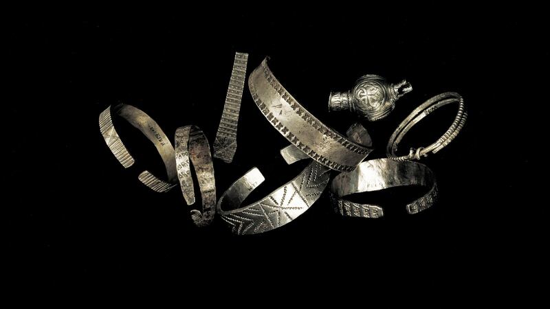 Hiberno-Viking silver, late 9th - early 10th century AD. Photograph: National Museum of Ireland