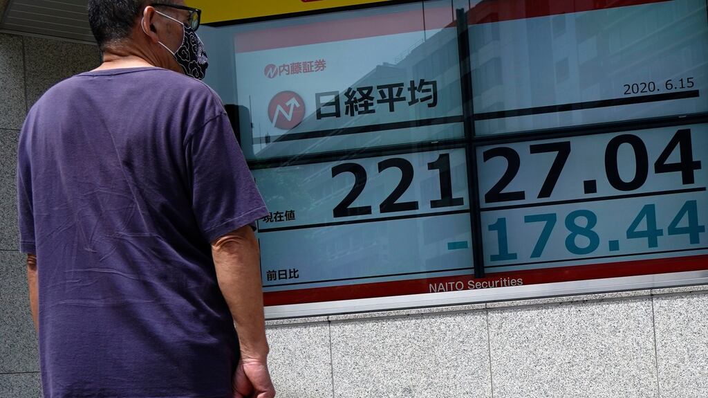 Tokyo’s benchmark Topix index was flat while Hong Kong’s Hang Seng rose 0.8 per cent.