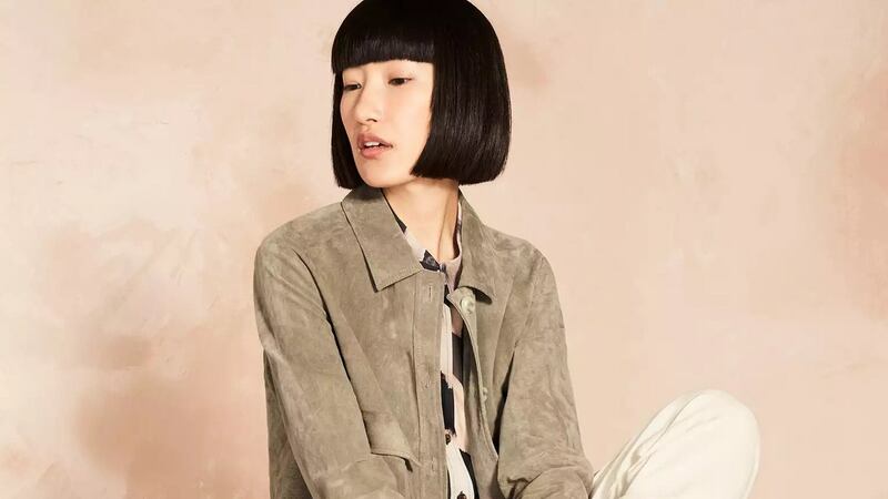 Jacket, €152, shirt, €75, Kley, Debenhams