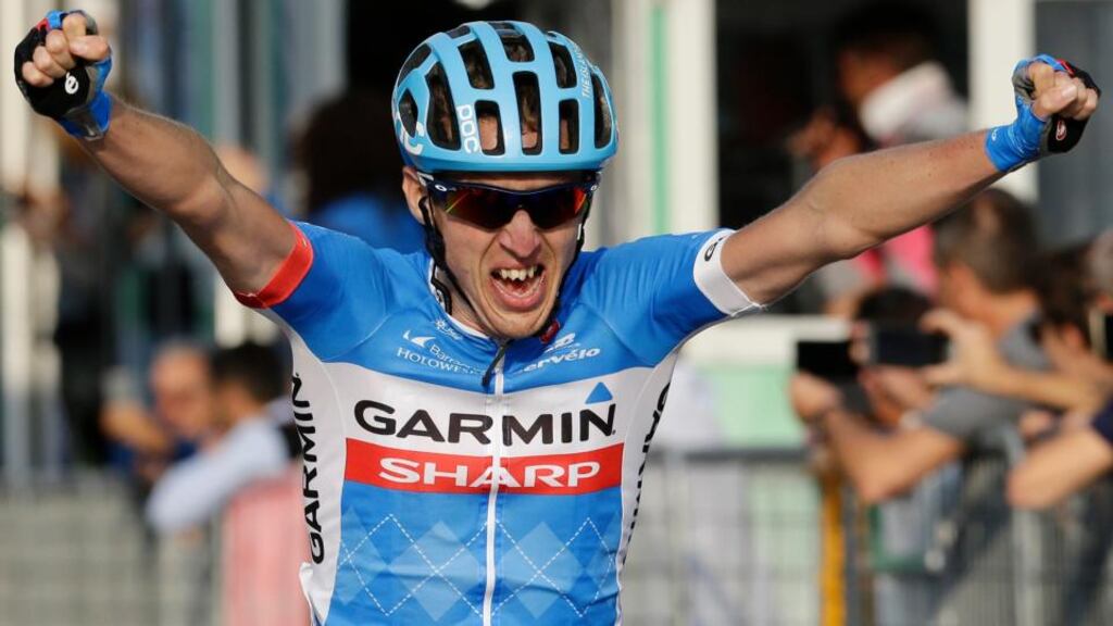 Ireland’s Daniel Martin finished second in the Tour of Beijing. Photograph: Antonio Calanni