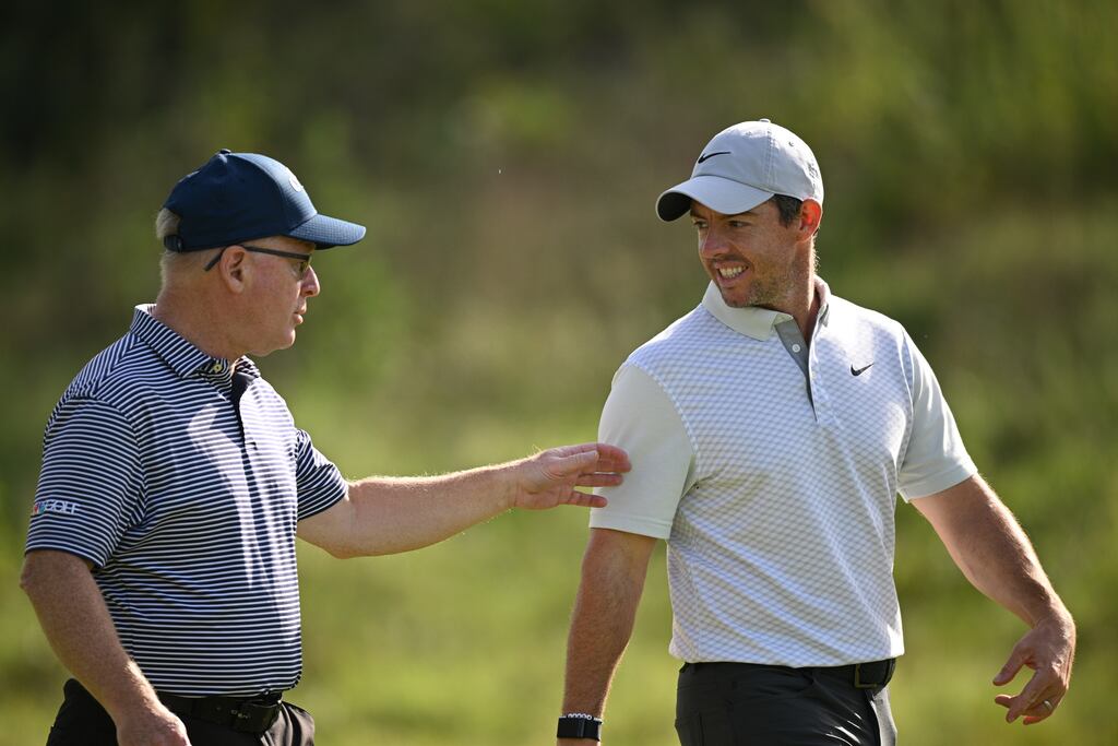Rory McIlroy was spurred on by the prospect of a LIV player winning at Wentworth. Photograph: Stuart Franklin/Getty Images
