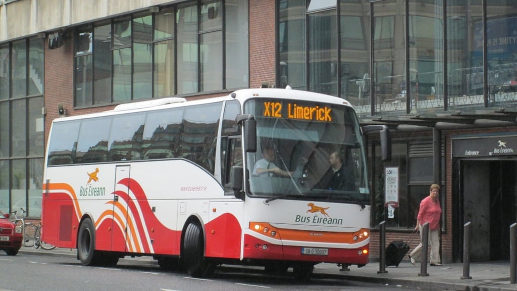 Bus Éireann has said the number of services on the Dublin-Limerick (X12) route will be reduced from March.