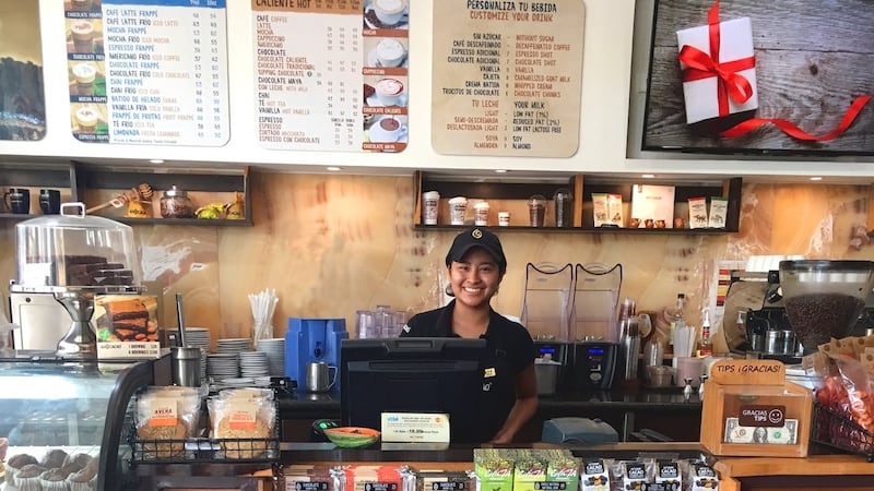 An Ah Cacao Chocolate Café in Mexico.