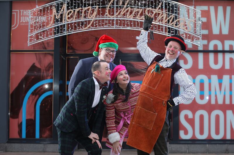 Christmas 2022: Cahoots NI bring their trademark twist to their fairy tale pantomime, directed by Paul Bosco McEnaney. Photograph: Phil Smith