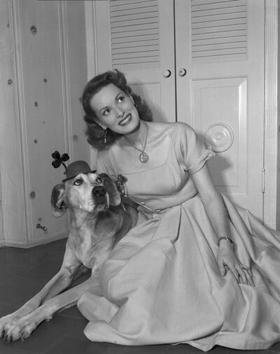 Dublin-born movie star Maureen O'Hara pictured in 1954. Photograph: Bettmann Archive/ Getty Images
