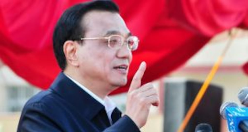 Chinese premier Li Keqiang stressed that Beijing would not resort to “strong stimulus” to meet growth targets but would rely on smart and targeted measures