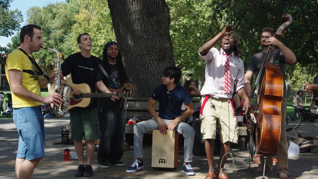 A different live band plays every week and if there’s a better way to get your head round not living in Scotland anymore than sitting on dry grass watching spontaneous dancing, I can’t think what it could be. To sum up the spirit of Davis … there’s a willingness to be delighted by life that you don’t often find in the old country