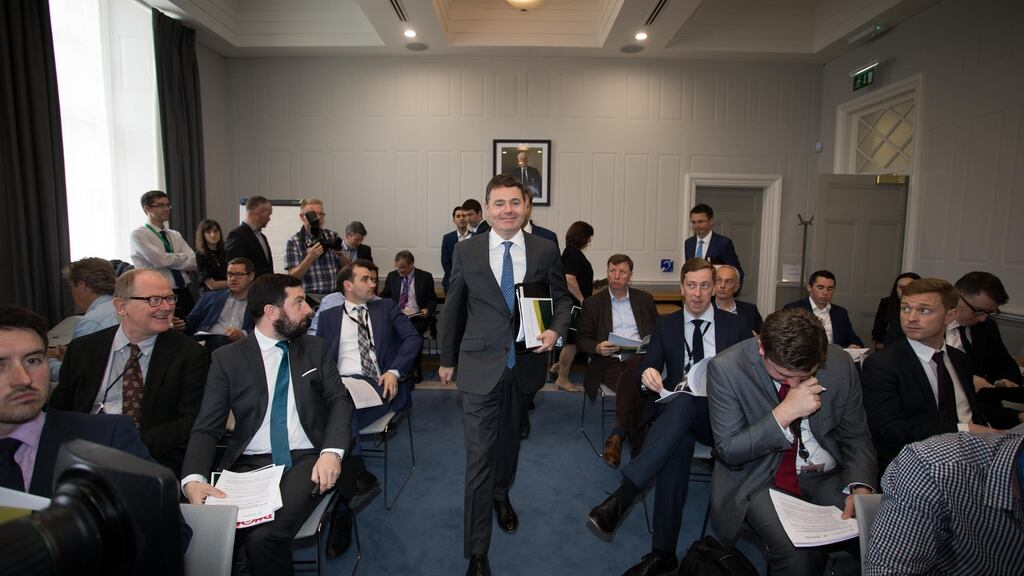 Minister for Finance Paschal Donohoe.