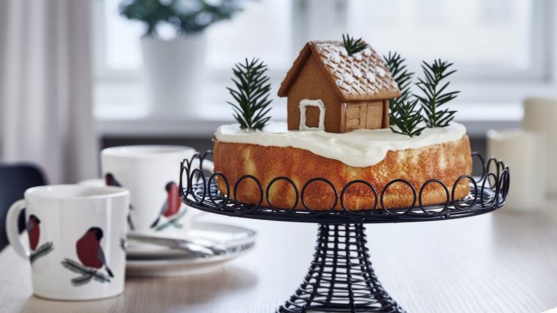 Ikea  wire cake stand, €12