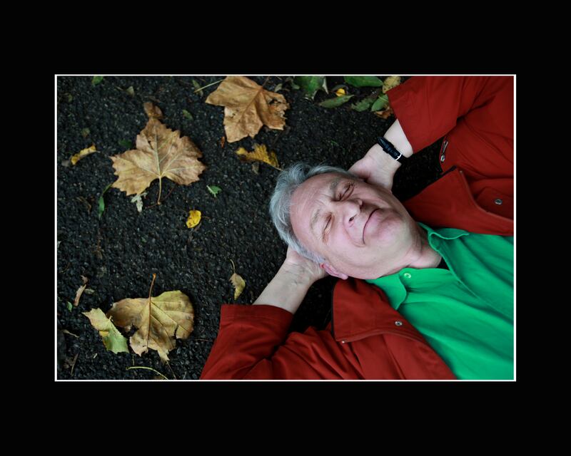 Poet Paul Durkan in Merrion Square in October 2009. Photograph:
Brenda Fitzsimons