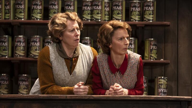 The Cripple of Inishmaan: Catherine Walsh and Norma Sheahan as Kate and Eileen. Photograph: Pat Redmond