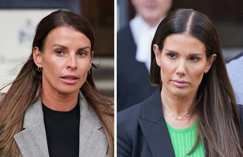 The row between two high-profile footballers’ wives, which ended last week when the judge ruled in favour of Coleen Rooney, is to be turned into television serial by one of Britain’s leading screenwriters.  Photograph: PA Images