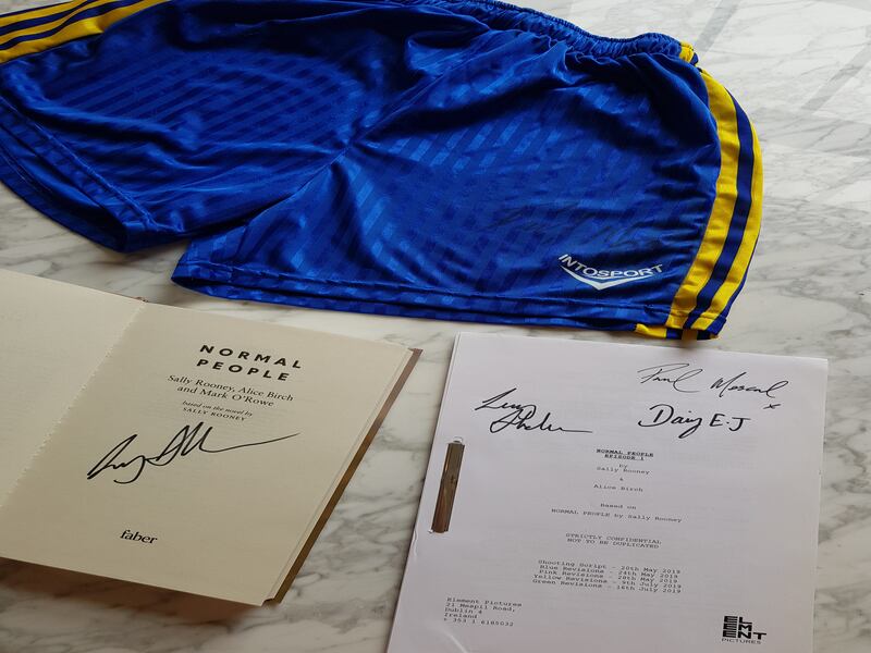 Props from the popular series Normal People, including the GAA shorts worn by Connall, played by Paul Mescal, will be auctioned by Sean Eacrett in a charity sale for Ukraine filmmakers.