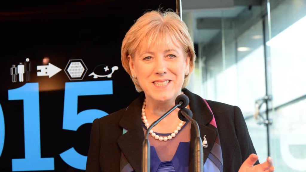 Minister for Arts Heather Humphreys: “I’m not at liberty to say who mentioned his name to me because that’s a Fine Gael matter”