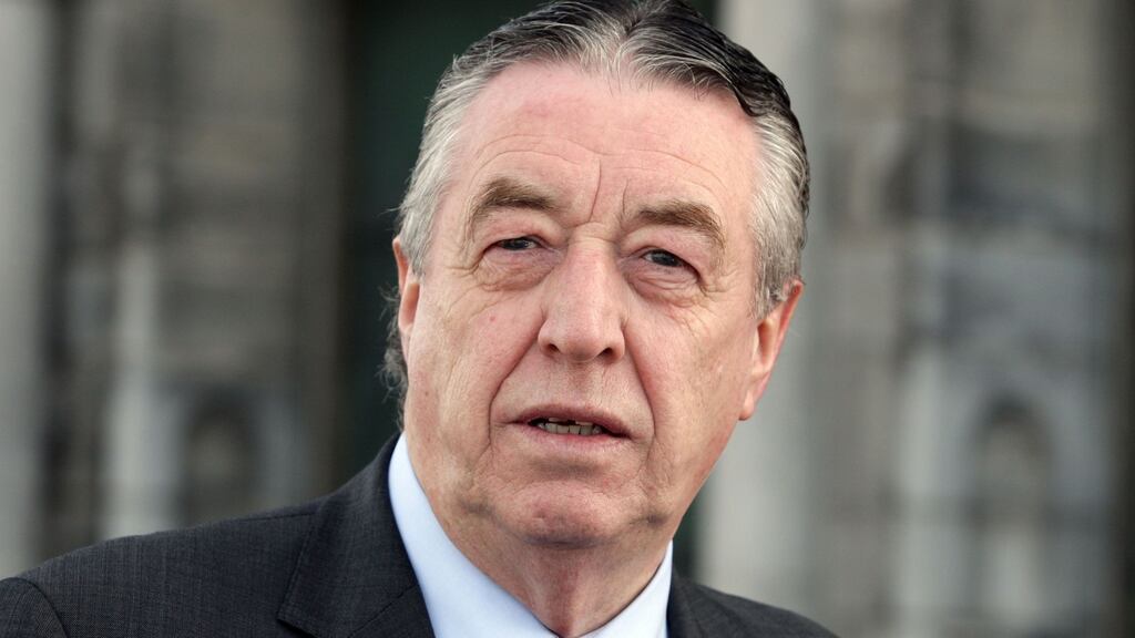 Fine Gael councillor Pádraig Conneely called for the immediate removal of the stone, saying it had no planning permission and that it was “republican propaganda”. Photograph: Joe O’Shaughnessy.