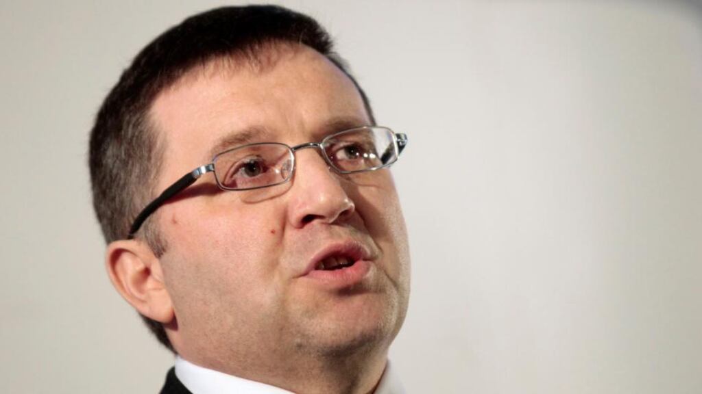 Robin Swann has informed party chairman that he will not seek re-election to the post at the next party AGM, which is due to be held in February. Photograph: Peter Morrison/PA Wire