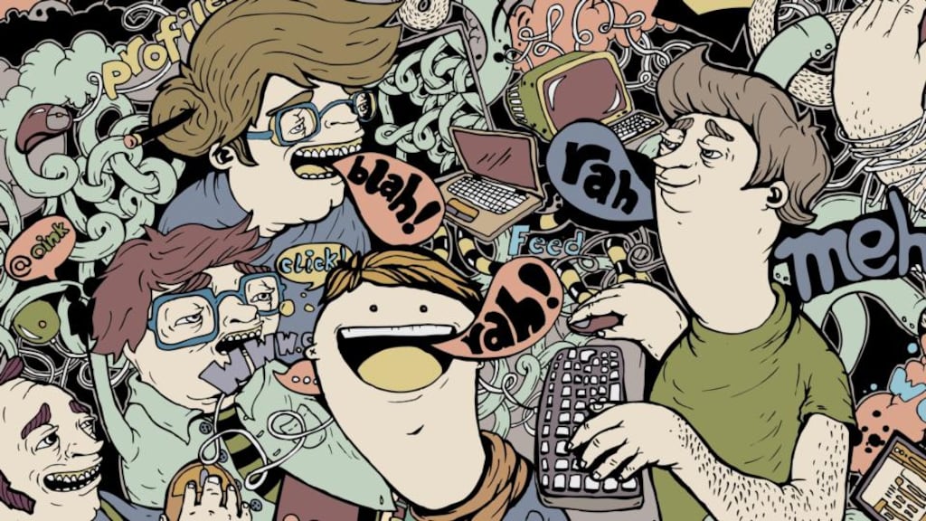 Social media enhances our interactions with fellow human beings but also poses great risks. Photograph: Camelia Dobrin/Ikon Images