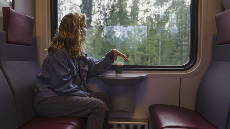 ‘I just love the gentle pace of travel by train, the ease of boarding and the ever-changing views.’ Photograph: Getty Images
