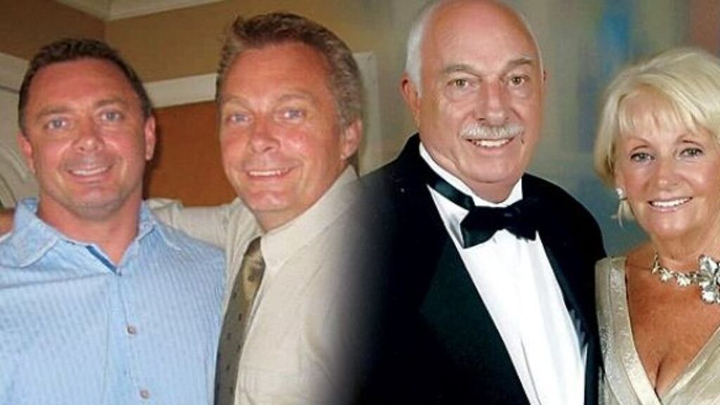 Steve Alexander, Doug Alexander jnr and their parents Doug Alexander snr and Lily Alexander died after their rental car collided with a lorry in Co Wexford. Photograph: via Facebook