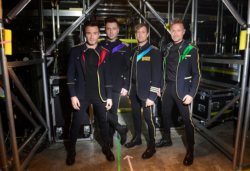 Shane Filan, Mark Feehily, Kian Egan and Nicky Byrne. Photograph: Arthur Allison/Pacemaker